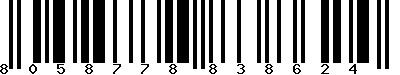 EAN-13 : 8058778838624 EAN-13 : 8058778838624