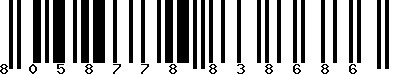 EAN-13 : 8058778838686 EAN-13 : 8058778838686