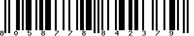 EAN-13 : 8058778842379