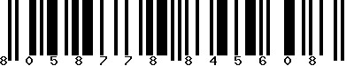 EAN-13 : 8058778845608