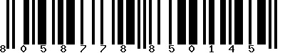 EAN-13 : 8058778850145
