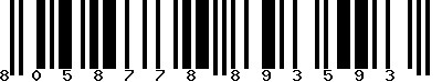 EAN-13 : 8058778893593 EAN-13 : 8058778893593