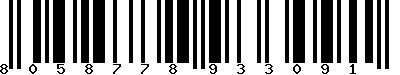 EAN-13 : 8058778933091