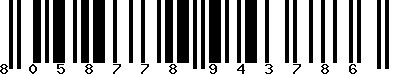EAN-13 : 8058778943786