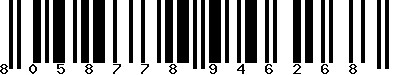 EAN-13 : 8058778946268