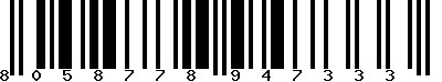 EAN-13 : 8058778947333 EAN-13 : 8058778947333