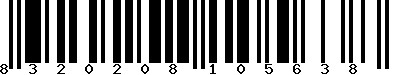 EAN-13 : 8320208105638