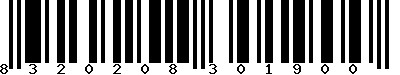 EAN-13 : 8320208301900