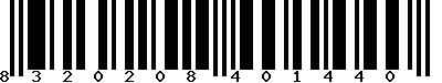 EAN-13 : 8320208401440 EAN-13 : 8320208401440