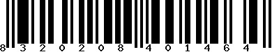 EAN-13 : 8320208401464 EAN-13 : 8320208401464