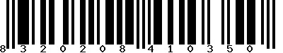 EAN-13 : 8320208410350