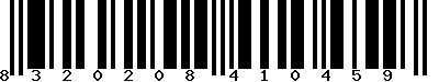 EAN-13 : 8320208410459