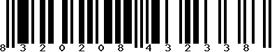 EAN-13 : 8320208432338 EAN-13 : 8320208432338