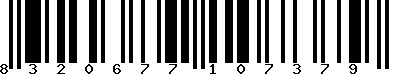 EAN-13 : 8320677107379 EAN-13 : 8320677107379