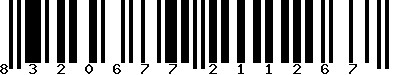 EAN-13 : 8320677211267 EAN-13 : 8320677211267