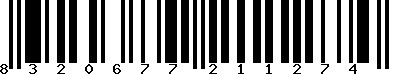 EAN-13 : 8320677211274