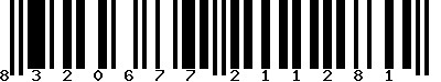 EAN-13 : 8320677211281 EAN-13 : 8320677211281