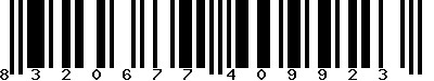 EAN-13 : 8320677409923