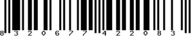 EAN-13 : 8320677422083 EAN-13 : 8320677422083