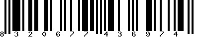 EAN-13 : 8320677436974 EAN-13 : 8320677436974